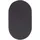 Homescapes Teppich, geflochten oval 60/90 cm,