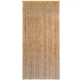 vidaXL Insektenschutz Türvorhang Bambus 100 x 220 cm Braun