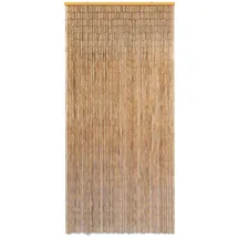 vidaXL Insektenschutz Türvorhang Bambus 100 x 220 cm Braun