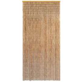 vidaXL Insektenschutz Türvorhang Bambus 100 x 220 cm Braun