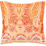 BASSETTI MERGELLINA Kissenhülle zu Bettwäsche aus 100% Baumwollsatin in der Farbe Orange O1, Maße: 40x40 cm - 9328349