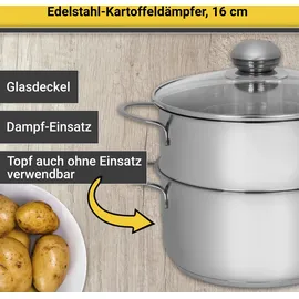 Krüger Kartoffeldämpfer 16 cm Edelstahl