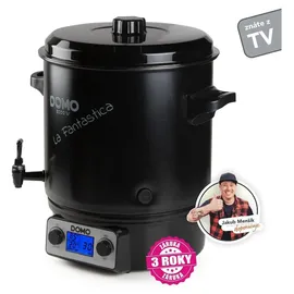 DOMO Einkochautomat 27 l Schwarz