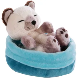 NICI Sleeping Pets Katze Siam 12 cm Mehrfarbig
