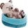 NICI Sleeping Pets Katze Siam 12 cm Mehrfarbig