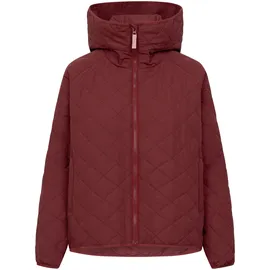 DERBE Quiltby Short - Damen Steppjacke Größe:40, Farbe:rhubarb