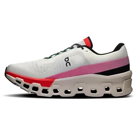 On Cloudmonster 2 Herren Ivory / Red 43