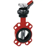 KSB Einklemm-Absperrklappe BOAX-S Handhebel PN6/10/16 DN125, EPDM