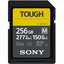 SONY SDXC-Card SF-M Tough 256GB UHS-II R277/W150 (Angebot)