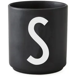 Design Letters - AJ Porzellan Becher S, schwarz