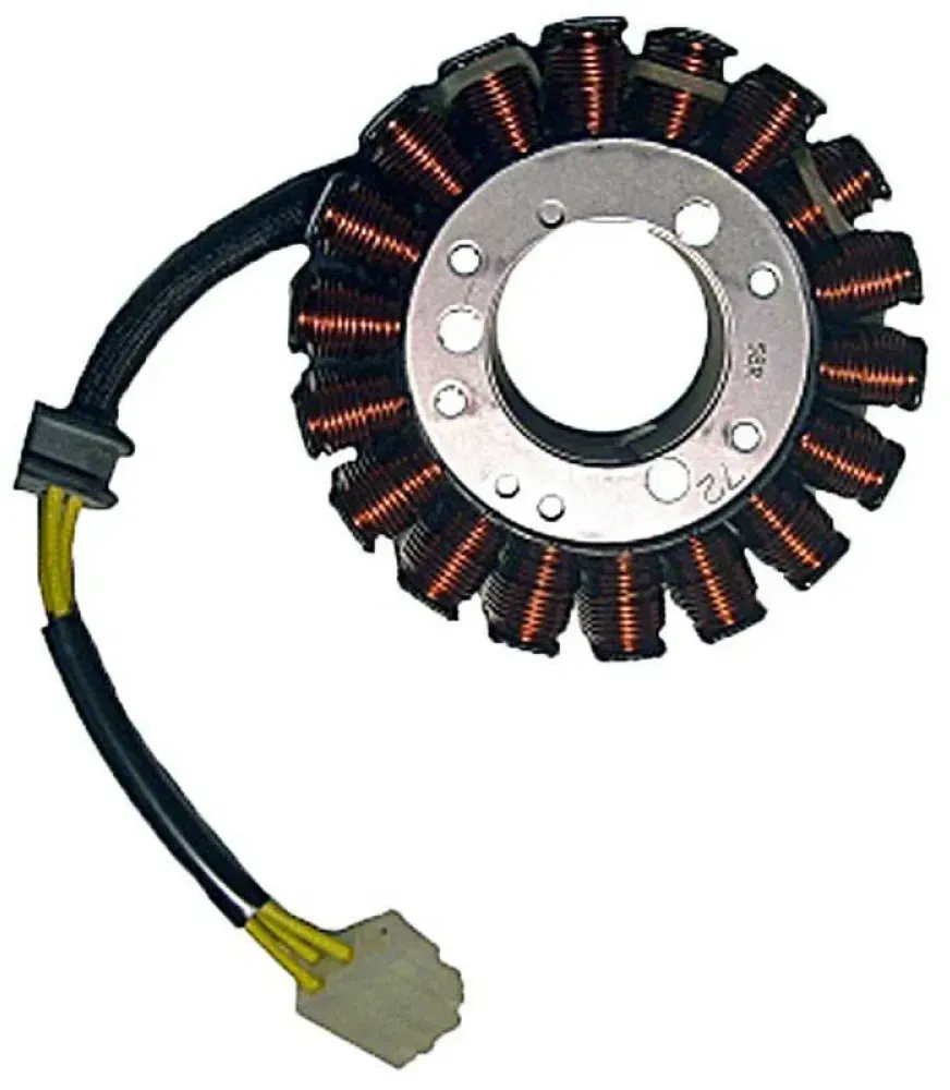Mitsubishi Trifase 18 Poles Suzuki Gsx600-750 R Stator - Silver - One Size