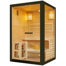 SANOTECHNIK Sauna PANORAMA BLACK