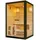 SANOTECHNIK Sauna PANORAMA BLACK
