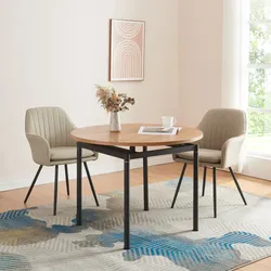 Esstisch Hemnes für 4 Personen Ø100 cm Eiche-Optik