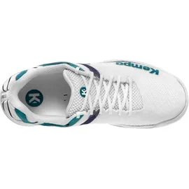 Kempa Wing 2.0 Handballschuhe Weiß Cyan Purple, 38