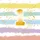 Amscan 16 Servietten 1. Geburtstag Regenbogen