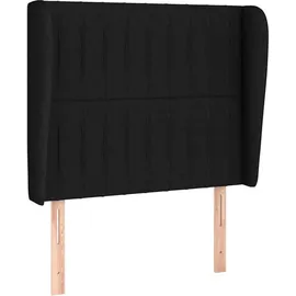 vidaXL Boxspringbett 100 x 200 cm Schwarz