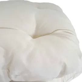 Mendler Sitzkissen 41 x 38 x 8 cm creme 6-tlg.