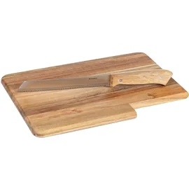 Esmeyer Schneidebrett Jack inkl. Brotmesser,