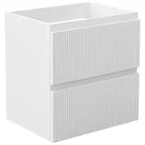 duschspa Waschtisch Unterschrank Waschtischunterschrank Waschbeckenunterschrank Badschrank, 50-120cm Hängeschrank, Matt / Hochglanz 50 cm x 52 cm x 38.8 cm