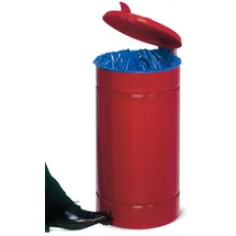 VAR Tretabfallsammler 60 l Rot