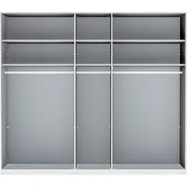 Wiemann Falttürenschrank »Monaco« mit Glasfront sowie hochwertige Beschläge weiß