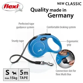flexi New Classic Gurt Blau