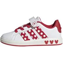 adidas Grand Court Kids White/Pure Ruby 31