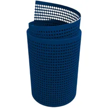 zaun|zu® Sichtschutzstreifen 255 x 19 cm Blau Kunststoff 2 St.