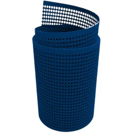 zaun|zu® Sichtschutzstreifen 255 x 19 cm Blau Kunststoff 2 St.