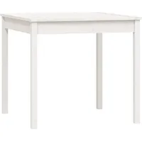 vidaXL Garten-Bistro-Set 3-tlg. Weiß