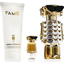 Paco Rabanne Fame Eau de Parfum 80 ml + Body Lotion 100 ml + Eau de Parfum 4 ml Geschenkset