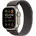 GPS + Cellular 49 mm Titangehäuse natur, Trail Loop blau/schwarz M/L