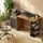 Homcom Schreibtisch Eiche / Beige