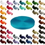 maDDma Gurtband Polypropylen türkis/blau 12 m x 4 cm