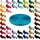 maDDma Gurtband Polypropylen türkis/blau 12 m x 4 cm