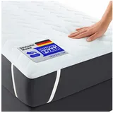 BestLivings TopCool Matratzenauflage 140 x 200 cm Weiß