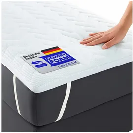 BestLivings TopCool Matratzenauflage 140 x 200 cm Weiß
