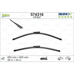 Wischblatt VALEO 574316 (5 Stk.) für Mercedes-Benz Vaneo