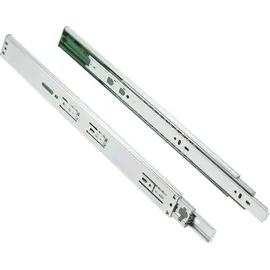 Gtv Versalite Touch PRO Schubladenschienen Schubladenauszüge - 45 x 350 mm - Push-to-Open + Soft-Close Schienensystem - Teleskopschiene Kugelführ...
