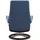 Stressless Relaxsessel "View", blau (lazuli blau), B:82cm H:109cm T:81cm, Sessel, Relaxsessel, mit Signature Base, Größe M,Gestell Wenge