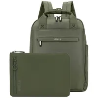 Golla Set aus Rucksack und Laptop-Sleeve 13 Zoll, Grün