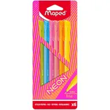 Maped Fineliner NEON 0,4mm 6 Stück