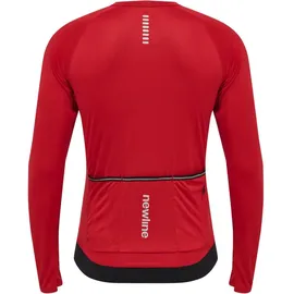 New Line S Core Biking Langarm Fahrradtrikot Herren tango red S
