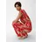 Comma, Comma Jumpsuit beige / rot S