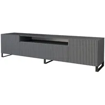 altdecor NOA-2-S Lowboard 200x53x41 cm Graphit Holz