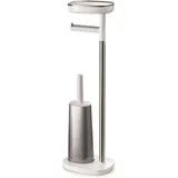 Joseph Joseph WC-Bürstengarnitur EasyStore Plus Edelstahl/Weiß (70519)