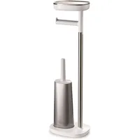 Joseph Joseph WC-Bürstengarnitur EasyStore Plus Edelstahl/Weiß (70519)