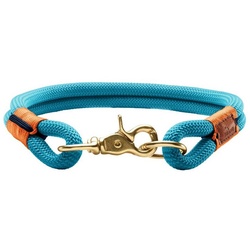Hunter Tierbedarf Hunde-Halsband Oss, Tau blau 1 cm x 35 cm