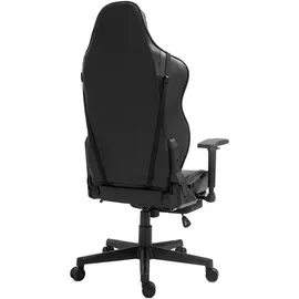 Trisens Chair Racing Chefsessel Schwarz